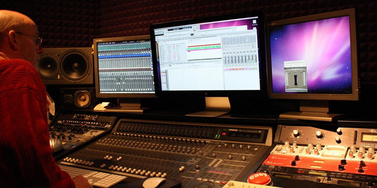 Secret Sound Recording Studio control room